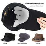 Baseball Hat Sweat Liner Manufacturer - Prevents Stains Disposable Cap Sweatband for Women Men Cap Sweat Guard