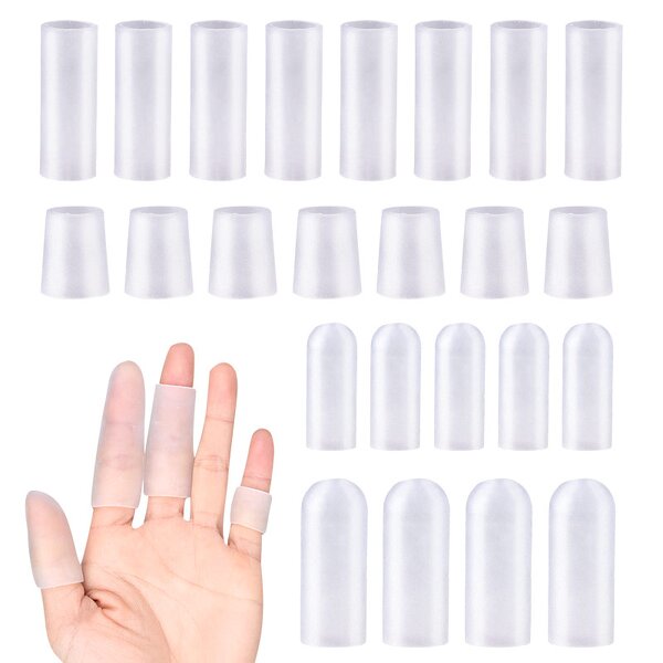 Finger Cots Manufacturer - Finger Protector Support Blisters Calluses Protect Sleeves Thumb Protector Covers