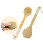 Shower Brush Manufacturer - with Natural Bristle Long Bamboo Handle Bath Body for Wet Dry Brushing Exfoliating Skin