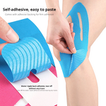 Kinesiology Tape Manufacturer - Precut for Knees Knee Support Stability Knee Pain Relief Athletic Tape
