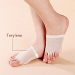 Dance Ballet Shoes Manufacturer - Canvas Lining Soft Comfortable Foot Pain Relief Women's Half Sole Genuine Leather Outsole Lyrical Paws Pad