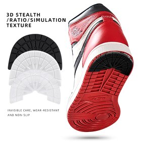 Shoe Heel Patch Manufacturer - Self-Adhesive Sports Wear-Resistant Thickened Rubber Sole Anti-Slip for Dunk Sports Exercise