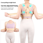 Posture Corrector Manufacturer - Upper Back Brace for Women Invisible Upper Support Straightener