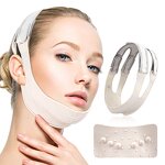 Facial Bandage Manufacturer - Removable Non Slip Silicone Mask Adjustable Pressure V-face Strap for Lifting Double Chin Massage