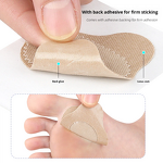 Foot Callus Cushion Manufacturer - Toe Pads Foot Protector Corn Mat Patches Shoe Accessories Fabric Feet Heel Toe Protector