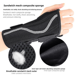 Wrist Brace Manufacturer - for Carpal Tunnel Adjustable Wrist Support Splint for Men Women Hand Brace for Pain Relief Tendinitis Arthritis