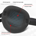 Eye Mask Manufacturer - Single 3D Stereo Comfort Sponge Shading Cover Training Pirate Toy Eye Patch for Children Adult Kids