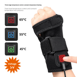 Wrist Heating Pad Manufacturer - Massage for Pain Relief Rechargeable Heated Wrist Brace for Carpal Tunnel Heated Wrist Wrap for Arthritis