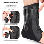 Ankle Brace Manufacturer - for Women Men Adjustable Metal Support for Sprains Achilles Plantar Fasciitis Stabilizer