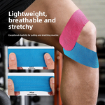 Kinesiology Tape Strips Manufacturer - Precut Athletic Elastic Muscle Knee Tape for Exercise Daily Use