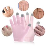 Moisturizing Gel Gloves Manufacturer - Touchscreen Silicone Softening Dry Cracked Hand Skins with Essential Oil Vitamins
