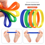 Toe Stretcher Bands Manufacturer - for Bunions Correction Foot Big Toe Spacers Resistance Straightener Loop Bands for Hallux Valgus