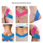 Kinesiology Tape Strips Manufacturer - Precut Athletic Elastic Muscle Knee Tape for Exercise Daily Use