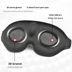Sleep Mask Manufacturer - for Side Sleeper Women Men Light Blocking 3D Contoured Cup Sleeping