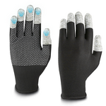 Touchscreen Gloves Manufacturer - Lengthened Five-finger for Electronic Musical Instruments Gaming Anti-slip Nylon PVC