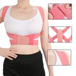 Posture Corrector Manufacturer - for Women Men Adjustable Upper Back Brace for Hunchback Support Upright Back Straightener