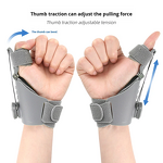 Thumb Splint Manufacturer - Hard Plastic with Knob Arthritis Treatment Brace to Immobilize Stabilize CMC Trigger Thumb Wrist Support