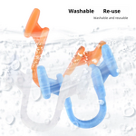 Nasal Clip Manufacturer - Silicone Nose Clip Simple Solution for Nasal Snorers Reusable Snoring Device for Peaceful Night Sleep