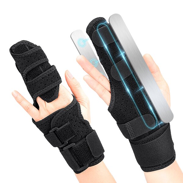 Trigger Finger Splint Manufacturer - Support Middle Index Ring Finger Hand Splint Brace Treating Hand Fractures
