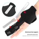 Trigger Finger Splint Manufacturer - Adjustable Two-Finger Full-Hand Wrist Brace Support OK Cloth Composite SBR Straightening Immobilizer