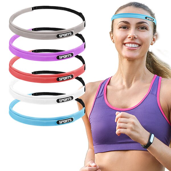 Headbands Manufacturer - Skinny for Women Men Elastic Non Slip Grip Lightweight Comfortable Thin