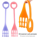 Toe Resistance Band Manufacturer - Two-Section TPE Home Training Fitness Rope for Men Women Enhances Arm Strength Body Shaping