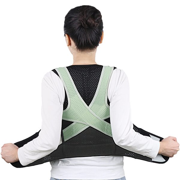 Back Support Manufacturer - Healthcare Adjustable Posture Corrector OSK Back Brace for Men Women for Posture Correction Lumbar Support