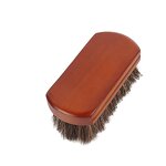 Horsehair Shoe Brush Manufacturer - Premium Genuine Soft Horse Hair Bristles Wood Handle for Shoes Boots Leather Care