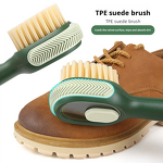 Shoe Cleaning Brush Manufacturer - Liquid Dispenser Laundry Brush for Stains on Clothes Multi Purpose