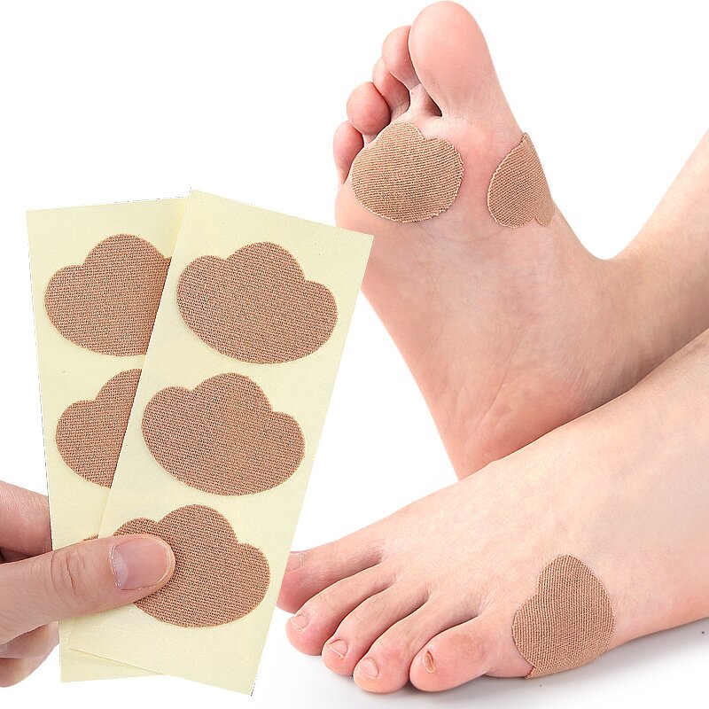 Heel Stickers Manufacturer - Cotton Adhesive Pads Blister Prevention Anti-wear for Feet Fabric Padding Bandages
