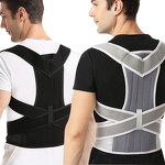 Back Brace Manufacturer - for Women Men Posture Corrector Improve Posture Lumbar Support Shoulder Lower Upper Back Pain Relief