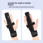 Trigger Finger Splint Manufacturer - Full Hand Wrist Brace Support Adjustable Locking Straightener Straightening Immobilizer Treatment