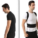 Back Brace Manufacturer - for Women Men Posture Corrector Improve Posture Lumbar Support Shoulder Lower Upper Back Pain Relief