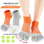Toe Separator Socks Manufacturer - Adjustable Comfortable Alignment Prevent Foot Cramp Hammertoes