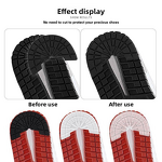 Shoe Heel Patch Manufacturer - Self-Adhesive Sports Wear-Resistant Thickened Rubber Sole Anti-Slip for Dunk Sports Exercise