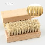 Horse Hair Brush Manufacturer - Solid Wood Square for Shoe Care Soft Wool Leather Shoe Seat Polishing Dust Removal Washing