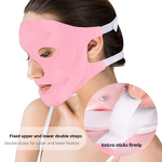 Hot Cold Therapy Face Mask Manufacturer - Reusable Ice Pack Reduce Facial Puff Hot Heat Cold Compress Pack Face SPA for Woman Sleeping
