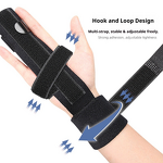 Trigger Finger Splint Manufacturer - Full Hand Wrist Brace Support Adjustable Locking Straightener Straightening Immobilizer Treatment