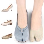 No-show Socks Manufacturer - Women Low Cut Japanese Style 2 Toe Split for Flip Flop Sandal
