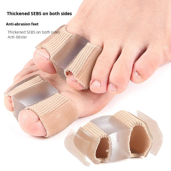 Bunion Toe Separators Manufacturer - for Overlapping Toes Women Men Gel Toe Spacers Bunion Corrector with 2 Loops for Feet Toe Straightener