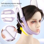 V Line Mask Manufacturer - Reusable Facial Slimming Strap Double Chin Reducer Chin Up Face Lifting Belt V Shaped Slimming