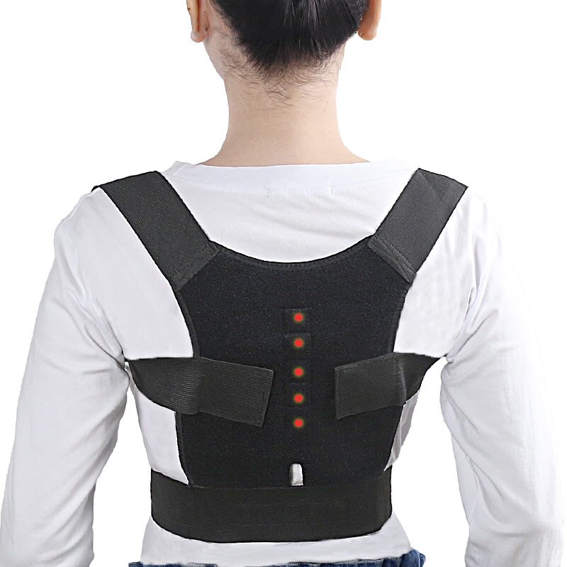 Back Corrector Brace Manufacturer - Magnetic Therapy Medical Grade Adjustable Humpback Correction Belt for Improve Men Women Posture