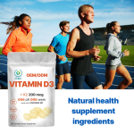 Multi Vitamin Softgels Manufacturer - OEM D3 K2 Anti-Aging Skin Bone Heart