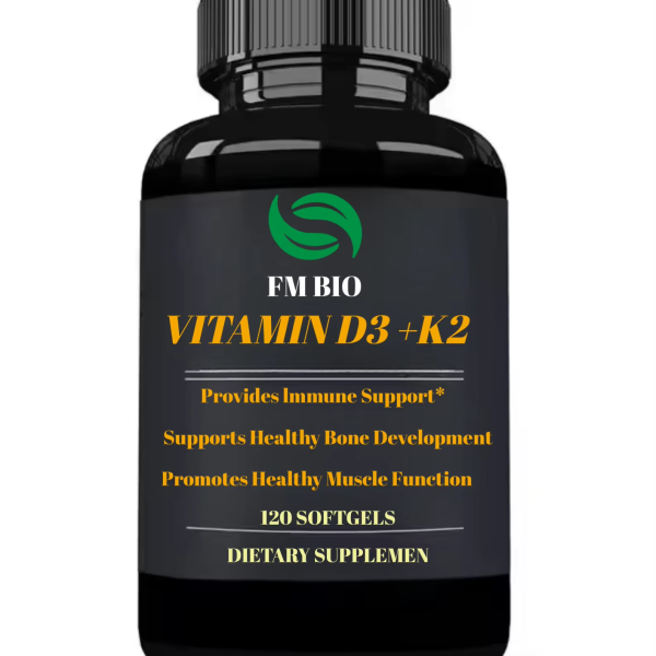 Vitamin D3 K2 Softgels Factory - OEM/ODM 5000iu 100mcg Bone Health