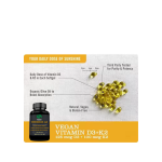 Vitamin D3 K2 Softgels Factory - OEM/ODM 5000iu 100mcg Bone Health