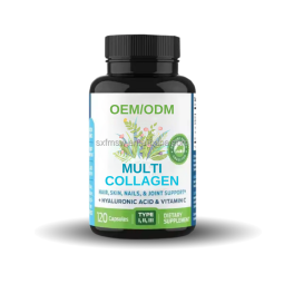 Collagen Capsules Factory - with Hyaluronic Acid Vitamin C 120 Capsules