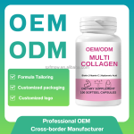 Collagen Softgels Factory - OEM/ODM Premium 100% Pure Marine Peptides Bulk