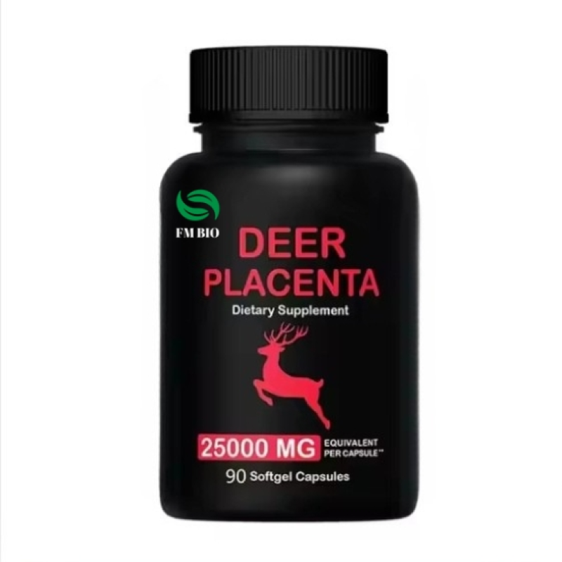 Deer Placenta Softgels Manufacturer - OEM/ODM Cross Border Amazon Supply