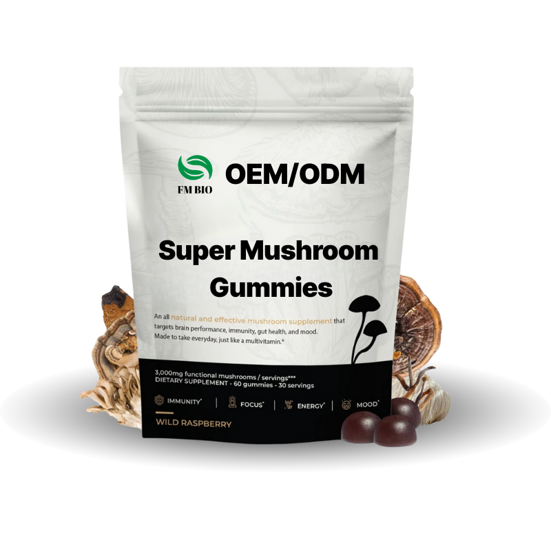 Lion's Mane Gummies Factory - OEM/ODM Premium Mushroom 60 Pellet Extract
