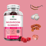 Mushroom Gummies Manufacturer - OEM/ODM Premium 10-in-1 Vegan Non-GMO